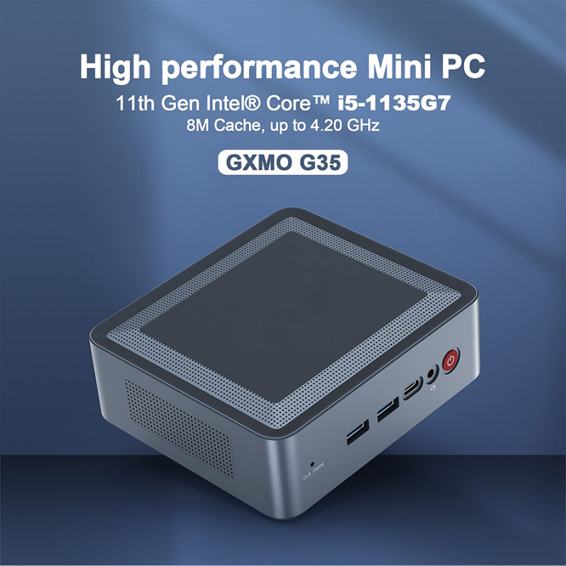 【MINI PC】 第11世代intel Core i5 1135G7搭載 WIN10 PRO メモリー16GB,SSD,512GB | 本州・四国送料無料
