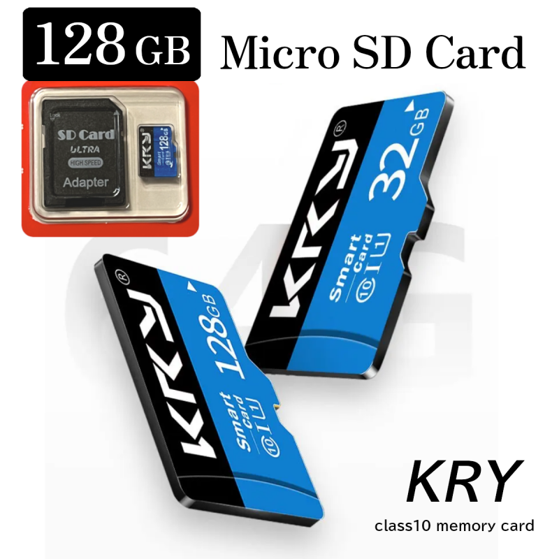 KRY Micro SDカード 128GB ｜メモリーカード ｜スマホ カメラ｜ノートブックPC デスクトップpc｜送料無料
